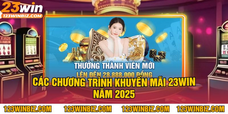 Các Chương Trình Khuyến Mãi 23Win Năm 2025